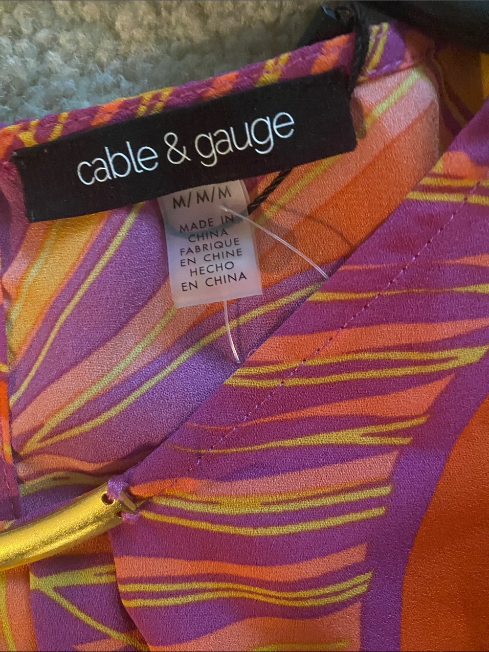Cable & Gauge NWT size medium bundle of 2 tops - Picture 8 of 9